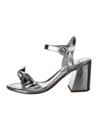 Alexandre Birman Patent Leather Sandals