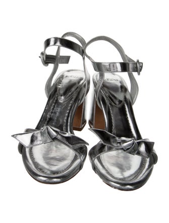 Alexandre Birman Patent Leather Sandals
