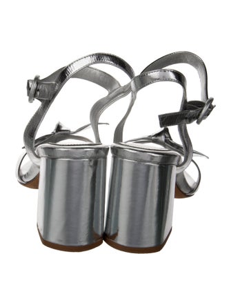 Alexandre Birman Patent Leather Sandals