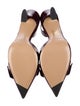 Alexandre Birman Suede Bow Accents Slingback Pumps
