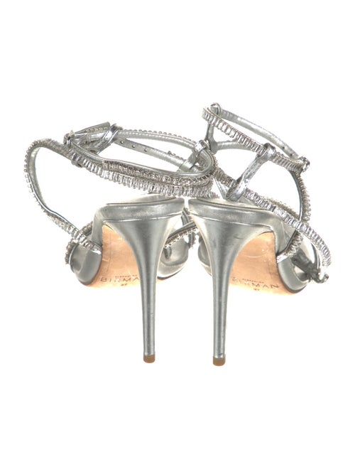 Alexandre Birman Leather T-Strap Sandals