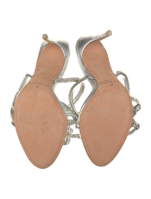 Alexandre Birman Leather T-Strap Sandals