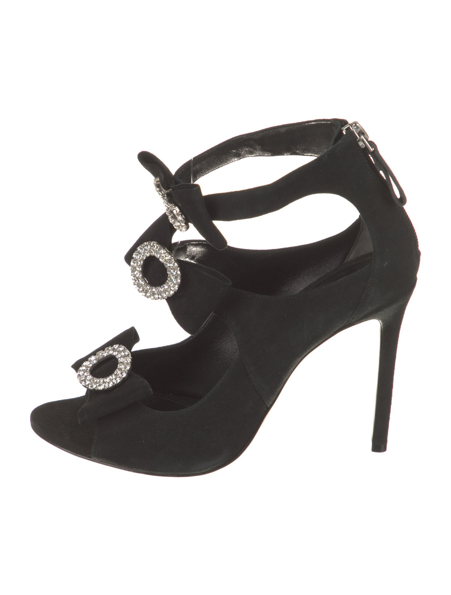 Alexandre Birman Suede Slingback Sandals