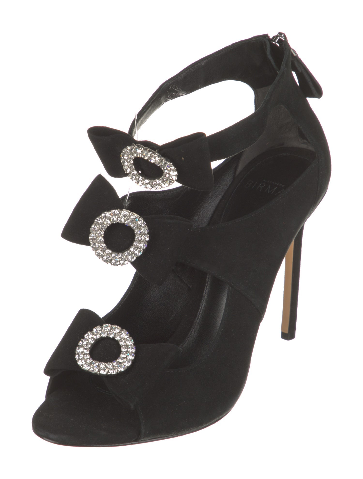 Alexandre Birman Suede Slingback Sandals