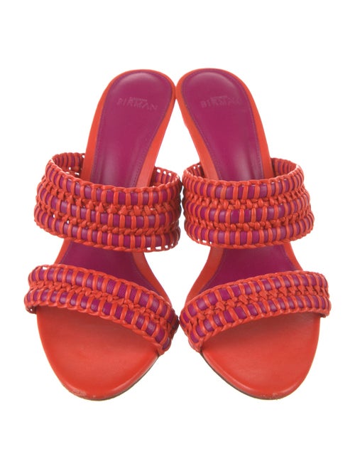 Alexandre Birman Leather Slides