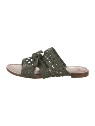 Alexandre Birman Leather Slides