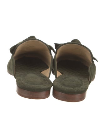 Alexandre Birman Suede Mules