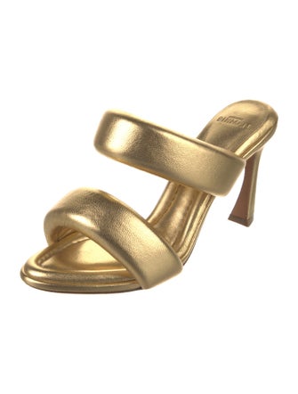 Alexandre Birman Leather Slides