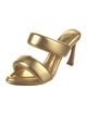 Alexandre Birman Leather Slides