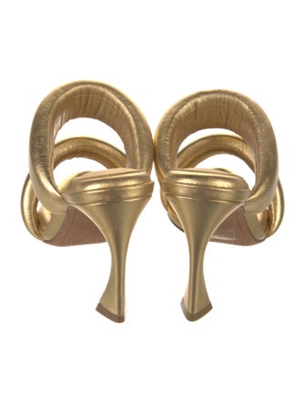 Alexandre Birman Leather Slides