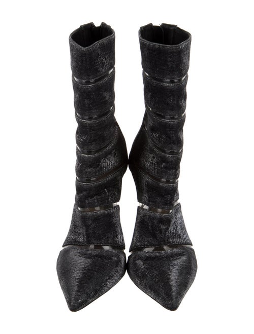 Alexandre Birman Suede Sock Boots