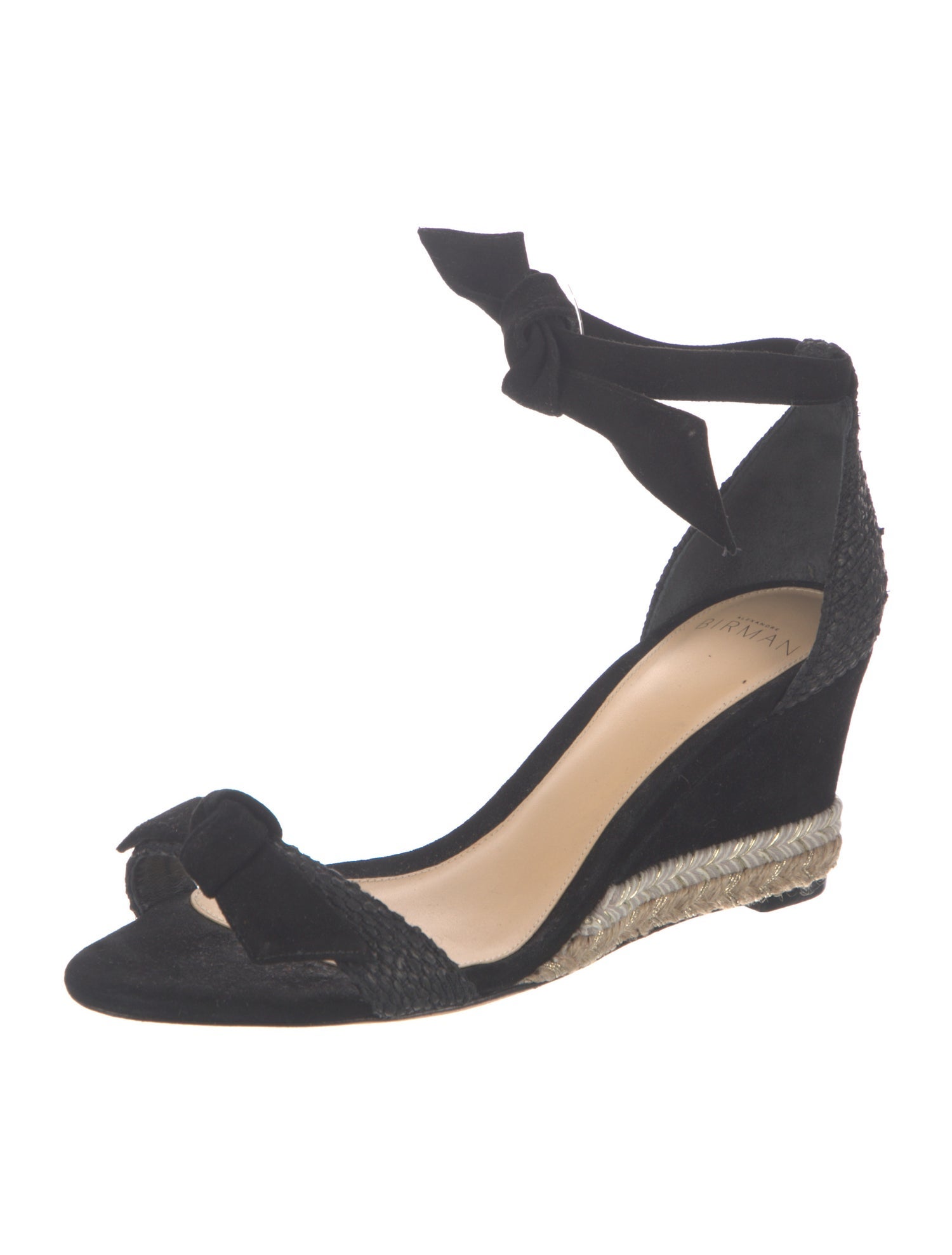 Alexandre Birman Suede Espadrilles