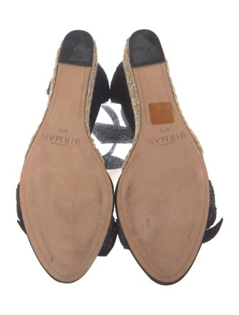 Alexandre Birman Suede Espadrilles