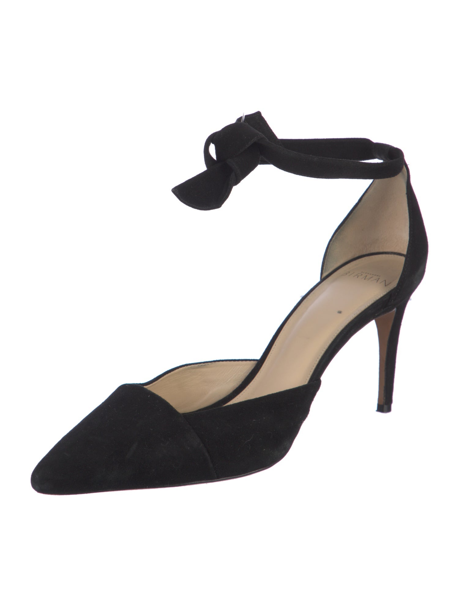 Alexandre Birman Suede D'Orsay Pumps