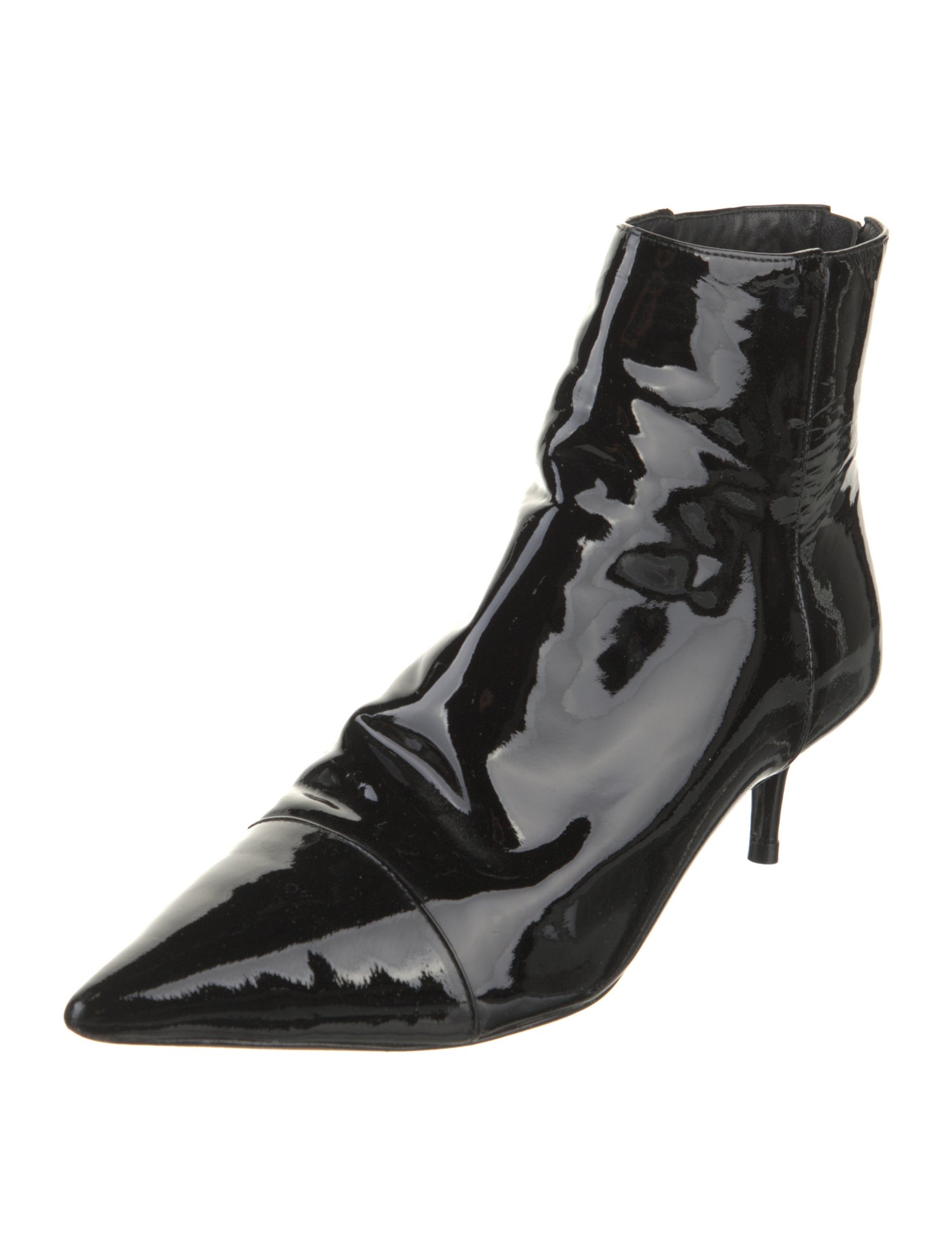 Alexandre Birman Patent Leather Boots