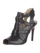Alexandre Birman Leather T-Strap Pumps