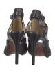 Alexandre Birman Leather T-Strap Pumps