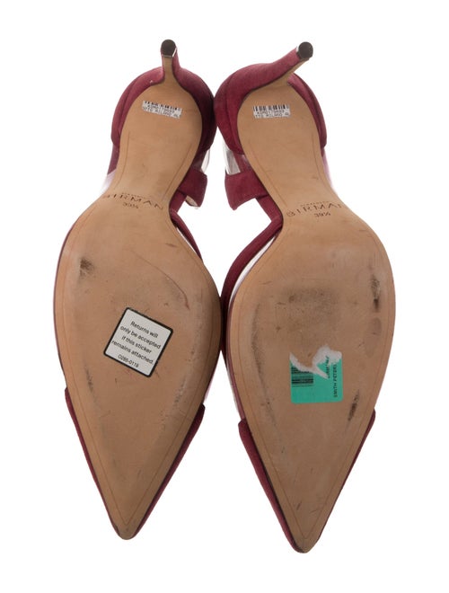 Alexandre Birman Suede D'Orsay Pumps