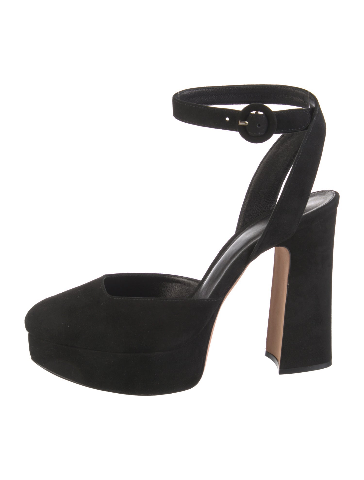 Alexandre Birman Suede D'Orsay Pumps