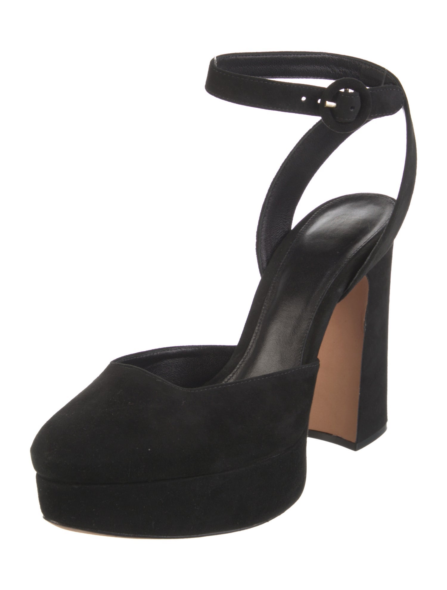 Alexandre Birman Suede D'Orsay Pumps