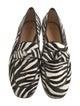 Alexandre Birman Ponyhair Animal Print Loafers