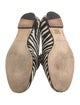 Alexandre Birman Ponyhair Animal Print Loafers