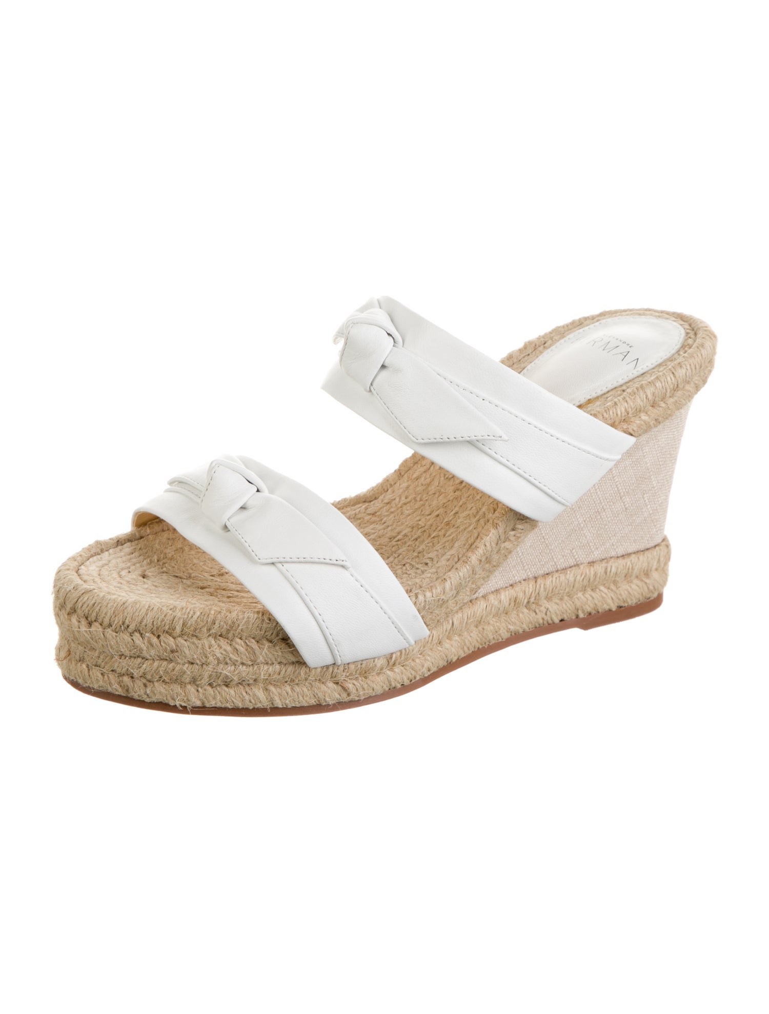 Alexandre Birman Leather Espadrilles