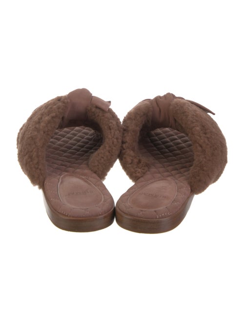 Alexandre Birman Bow Accents Slides