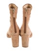 Alexandre Birman Suede Striped Sock Boots