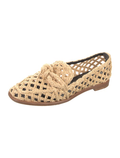 Alexandre Birman Jute Patterned Flats