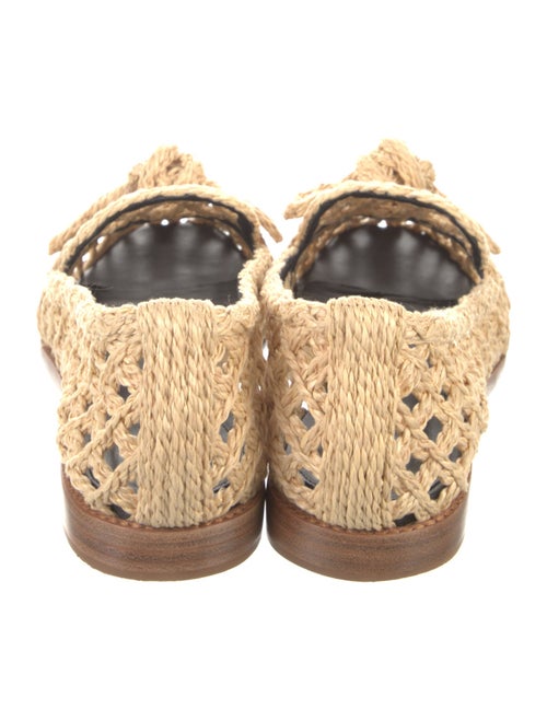 Alexandre Birman Jute Patterned Flats