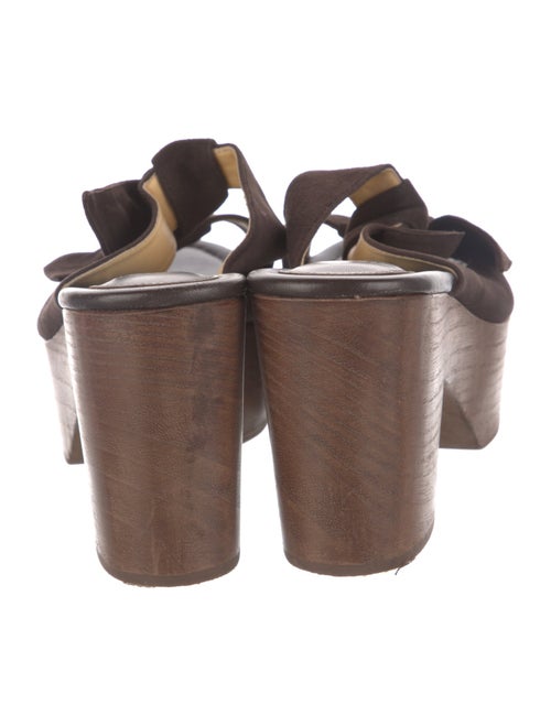 Alexandre Birman Suede Mules