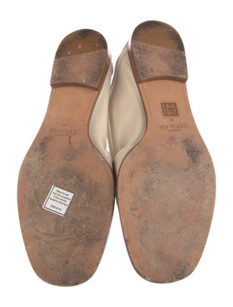 Alexandre Birman Leather Bow Accents Loafers