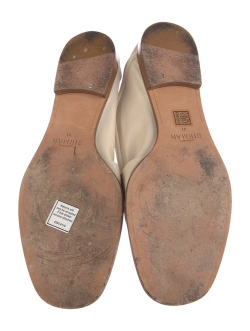 Alexandre Birman Leather Bow Accents Loafers