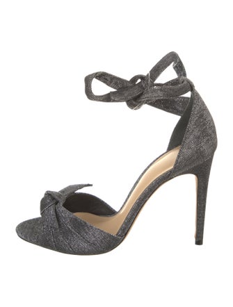 Alexandre Birman Bow Accents Sandals