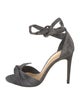 Alexandre Birman Bow Accents Sandals