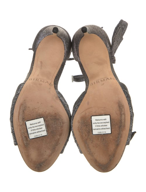 Alexandre Birman Bow Accents Sandals