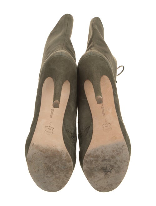 Alexandre Birman Suede Lace-Up Boots