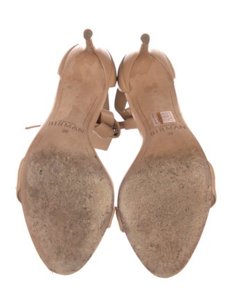 Alexandre Birman Leather Bow Accents Sandals