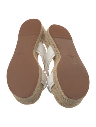 Alexandre Birman Leather Printed Espadrilles