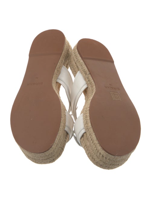 Alexandre Birman Leather Printed Espadrilles