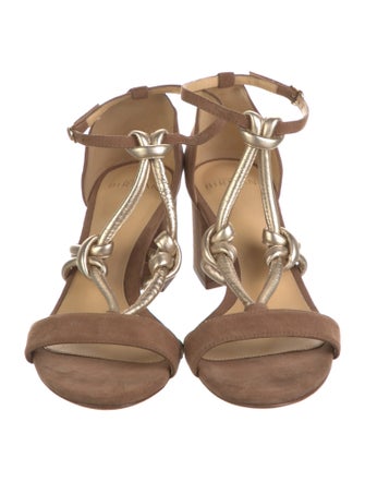 Alexandre Birman Suede Gladiator Sandals