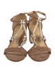 Alexandre Birman Suede Gladiator Sandals