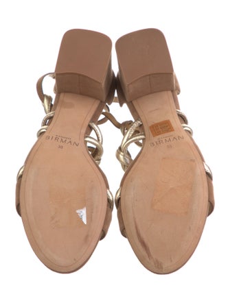 Alexandre Birman Suede Gladiator Sandals