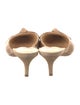 Alexandre Birman Embossed Leather Mules