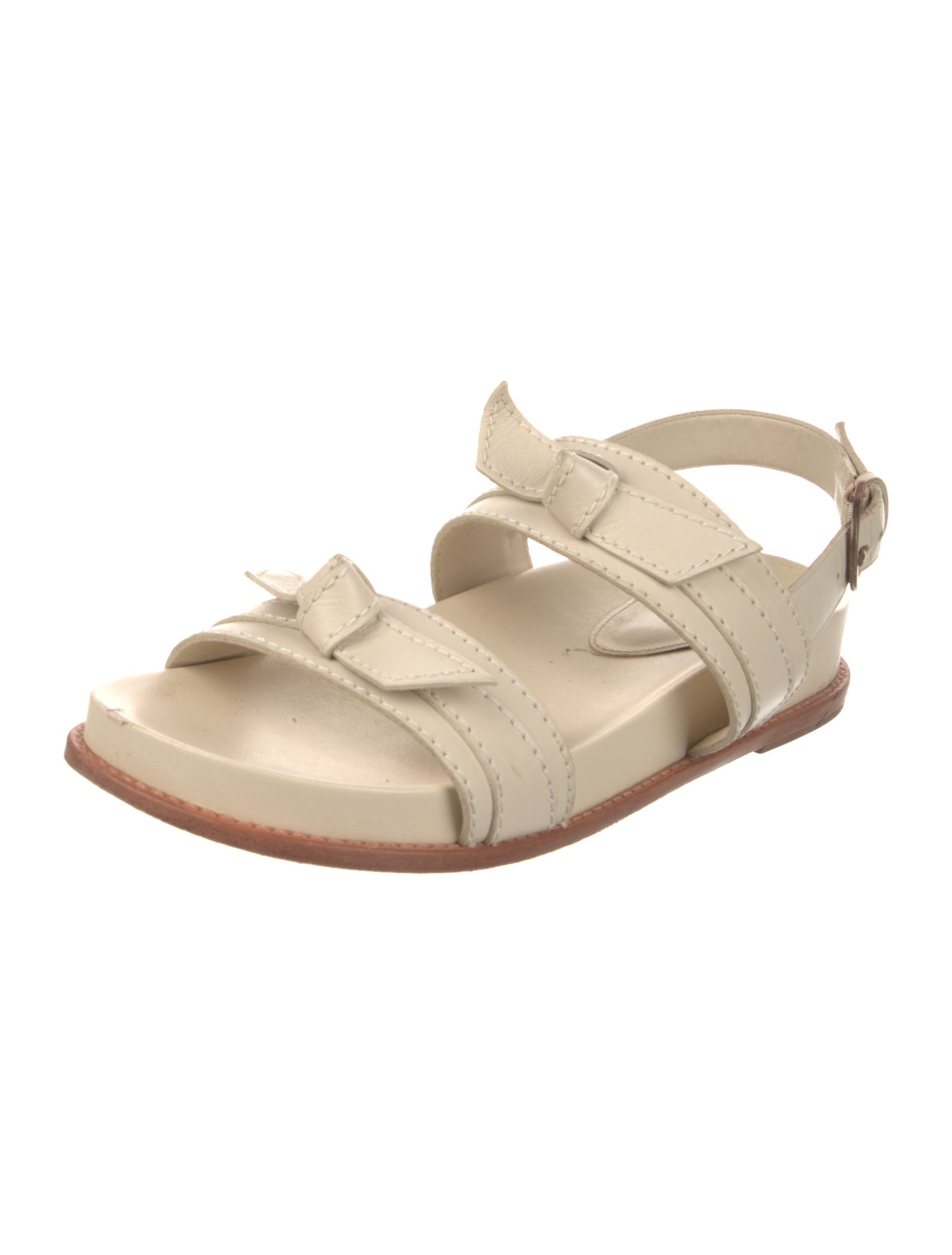 Alexandre Birman Leather Slingback Sandals