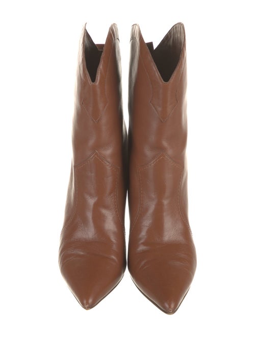 Alexandre Birman Leather Western Boots