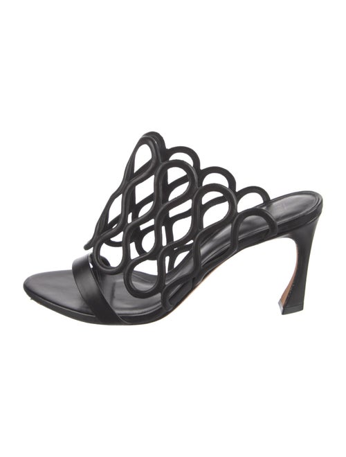 Alexandre Birman Leather Slides