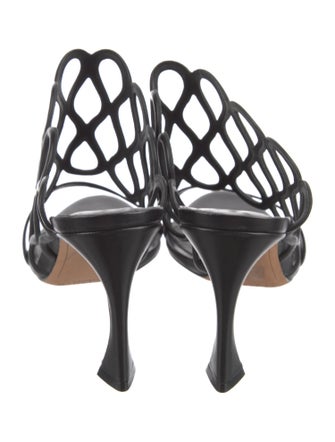 Alexandre Birman Leather Slides