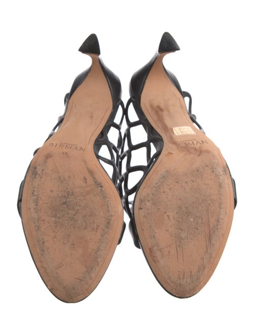 Alexandre Birman Leather Slides